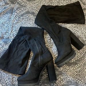 PLATFORM THIGH HIGHS